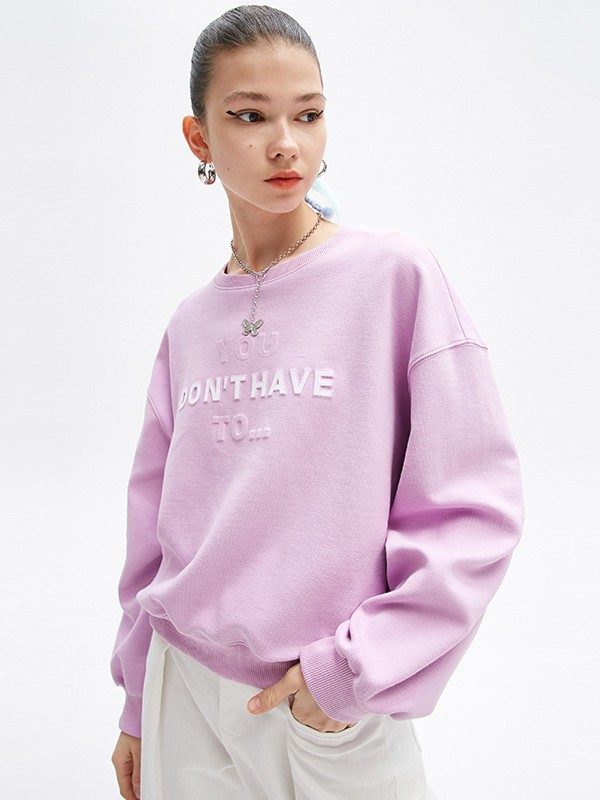 Jamor女装2020春夏季粉色字母T恤