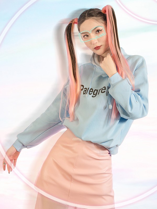 UZZU2021春夏季绿色字母T恤