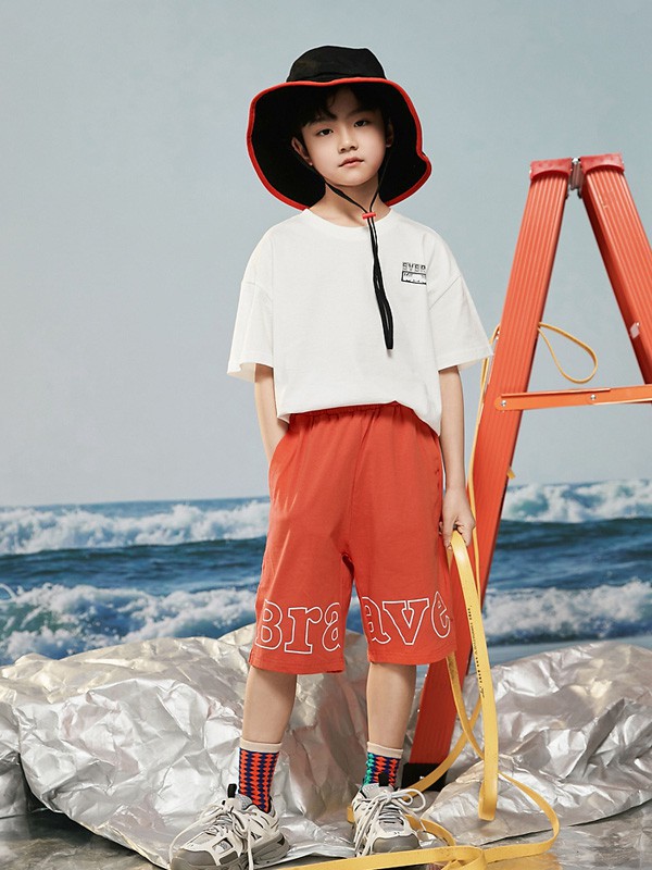 多多家2021春夏季白色印花T恤