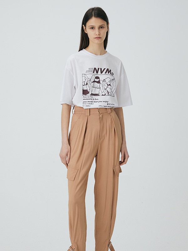 百家好2021春夏季白色印花