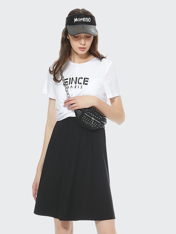 索玛2021春夏季白色字母