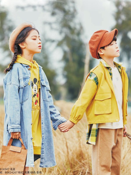 彩色笔童装2021春夏季