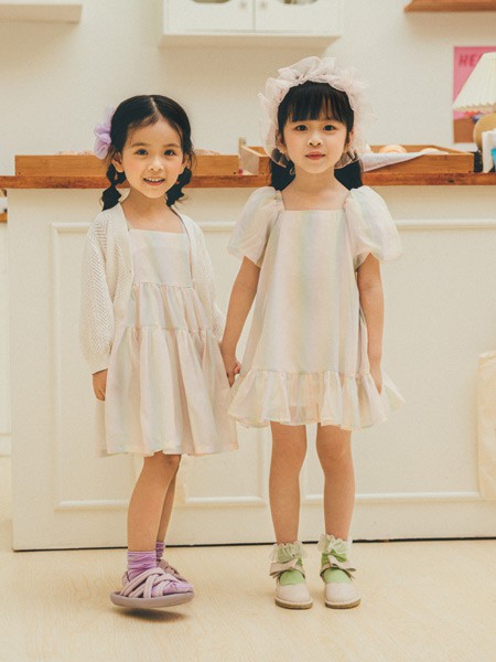 彩色笔童装2021春夏季