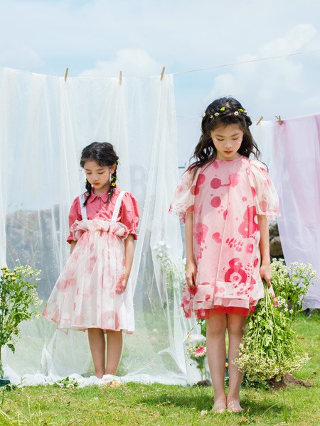 彩色笔童装2021春夏季