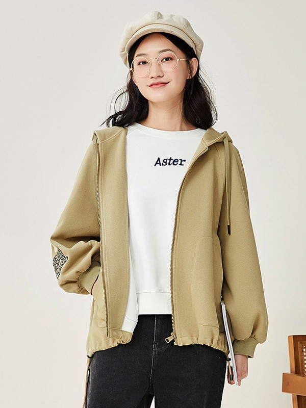 紫涵2021春夏季白色字母T恤