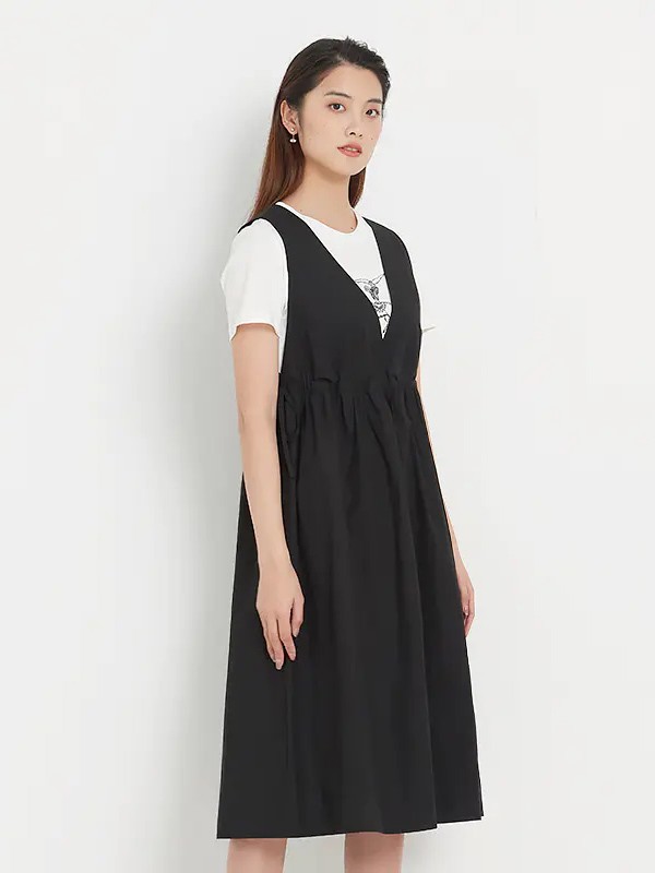 新作女装2021春夏季白色印花polo衫