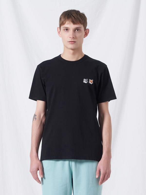 BEANPOLE休闲装2021春夏季黑色印花T恤