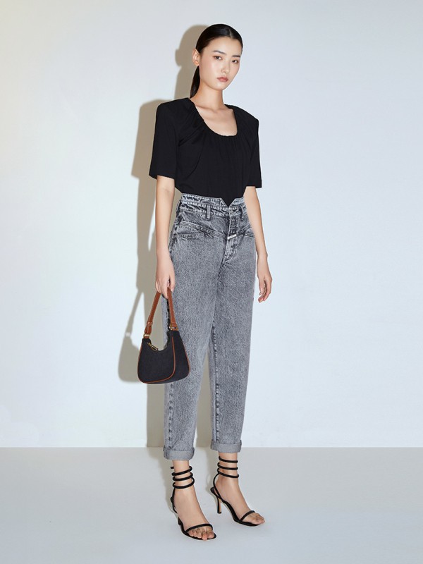 misssixty2021春夏季黑色纯色T恤