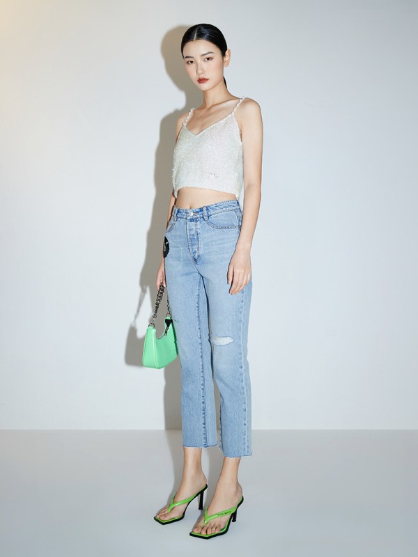 misssixty2021春夏季白色纯色背心