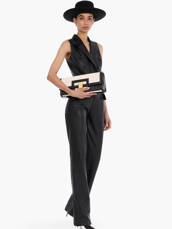 巴尔曼休闲装2021春夏季黑色纯色长裤