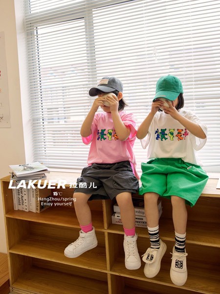 拉酷儿童装2021春夏季