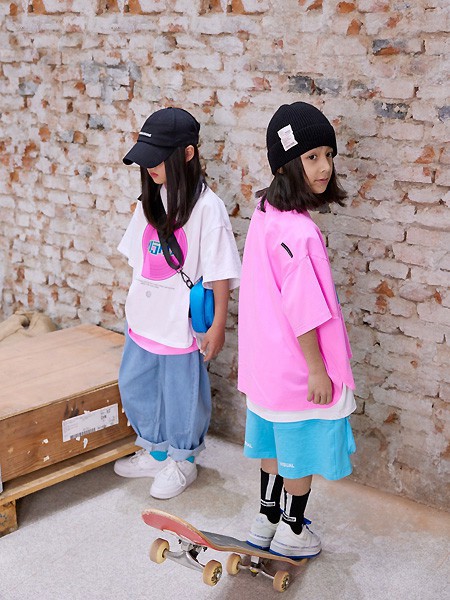 拉酷儿童装2021春夏季