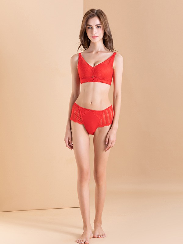 紫色花语内衣2021秋冬季