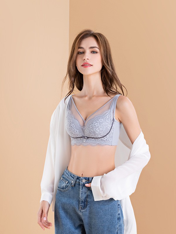 紫色花语内衣2021秋冬季