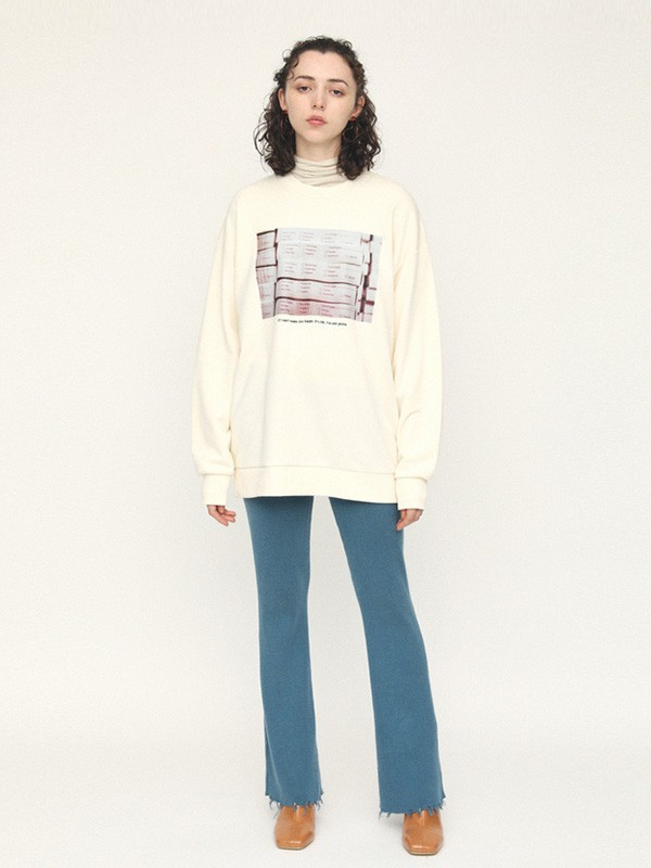 SLY女装2022秋冬季白色T恤