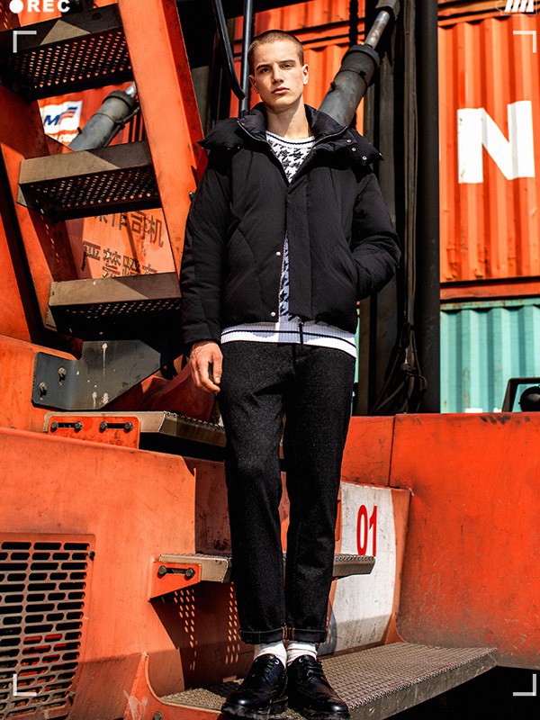 微高2022秋冬季黑色长裤