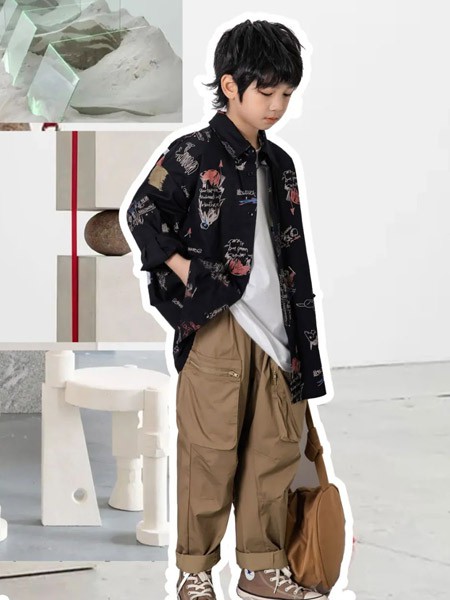 sunshine暖晞童装2022春夏季黑色上衣