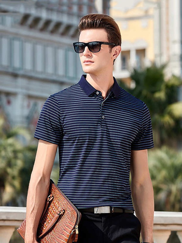 汤尼威尔2022秋冬季黑色polo衫