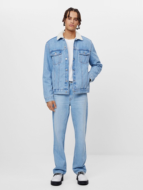 巴适卡休闲装2022秋冬季蓝色长裤