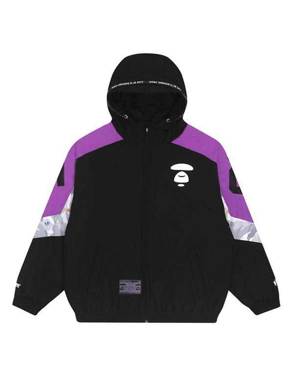 Aape休闲装2022秋冬季黑色卫衣