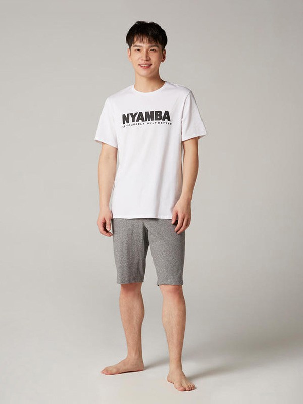 迪卡侬运动装2022春夏季白色T恤