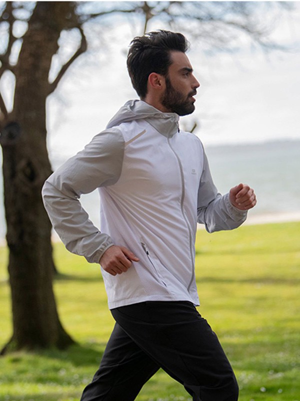 迪卡侬运动装2022春夏季白色运动装