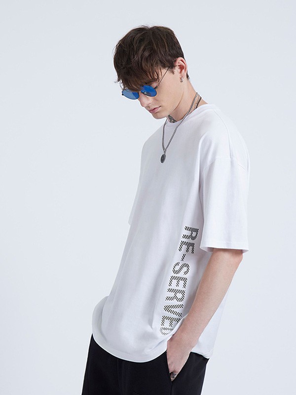 izzue2022春夏季白色T恤