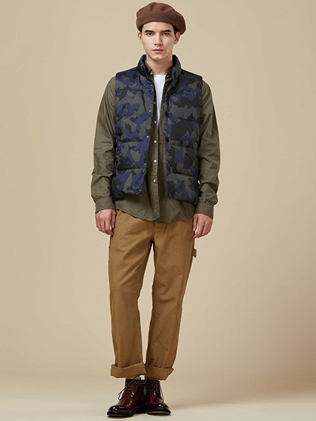 雪中飞2022秋冬季卡其色长裤