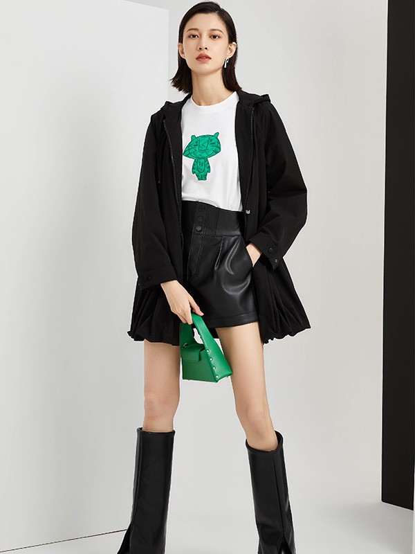 莫乂2022秋冬季白色T恤