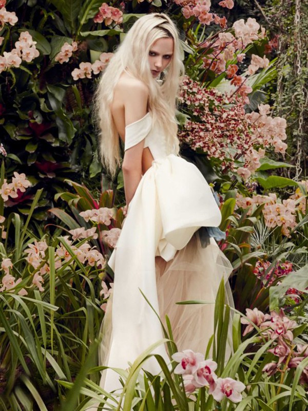 VeraWang2022秋冬季白色礼服