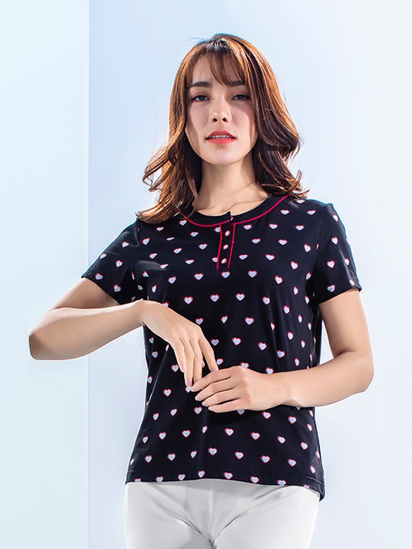 贴心内衣2022秋冬季藏蓝色家居服