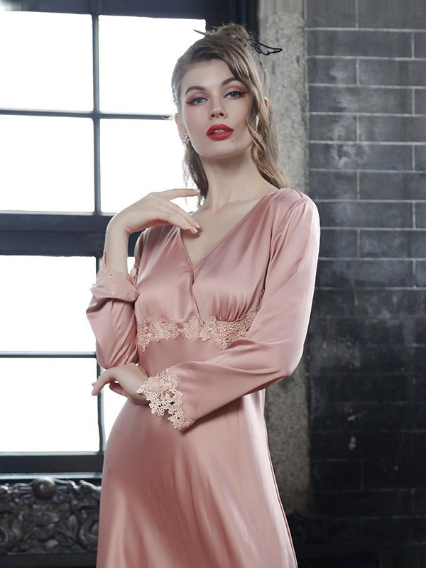 古兰居内衣2022秋冬季粉色家居服