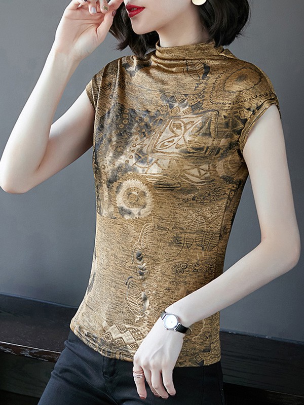 伽依妩女装2022春夏季绿色上衣