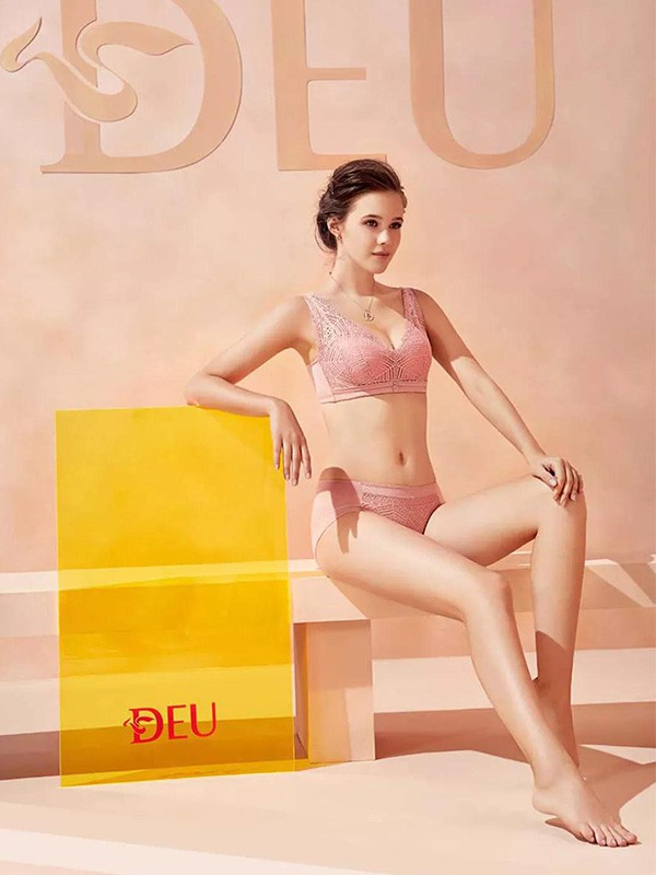 缔妒内衣2022秋冬季粉色时尚内衣