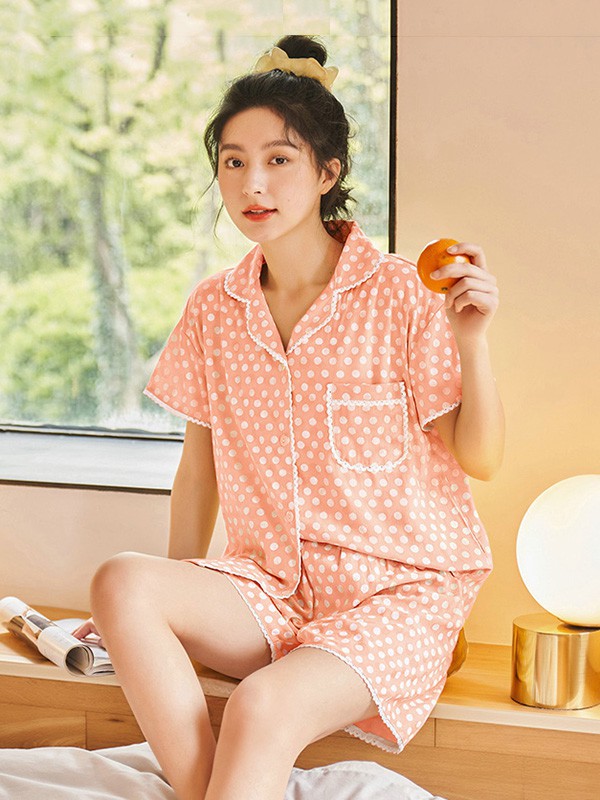 生活夜曲内衣2022秋冬季粉色家居服