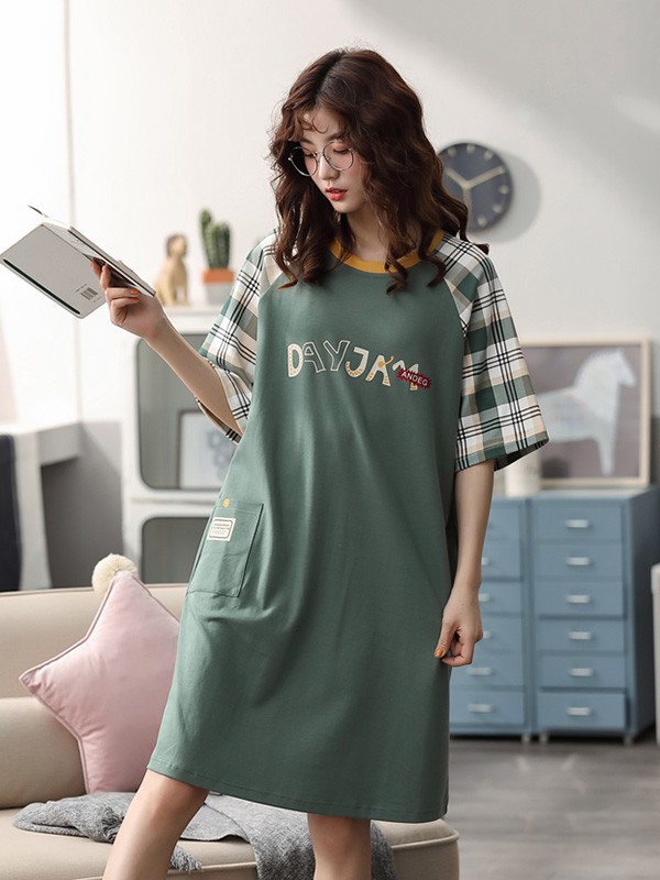 生活夜曲内衣2022秋冬季蓝色家居服