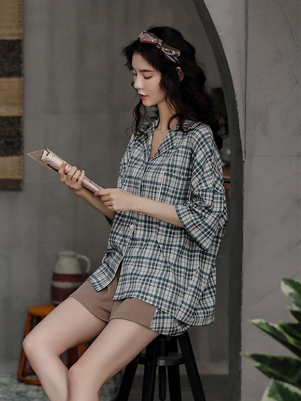 生活夜曲内衣2022秋冬季绿色儿童内衣