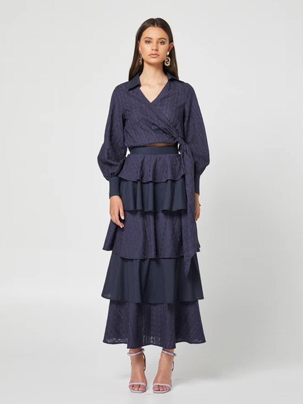 Elliatt2022秋冬季黑色连衣裙