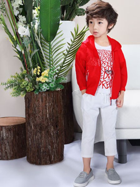 夏卡豆丁童装2022秋冬季白色长裤