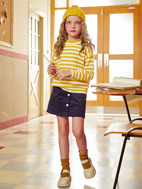 欧莎2022秋冬季黄色T恤