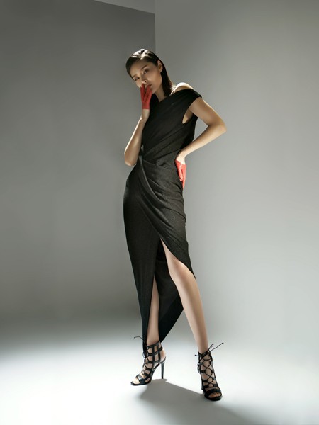 CANGIARI2022秋冬季黑色连体衣