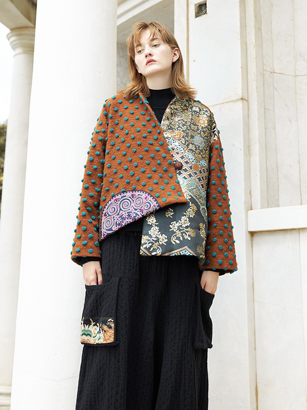 吉丘古儿女装2022秋冬季黑色半身裙