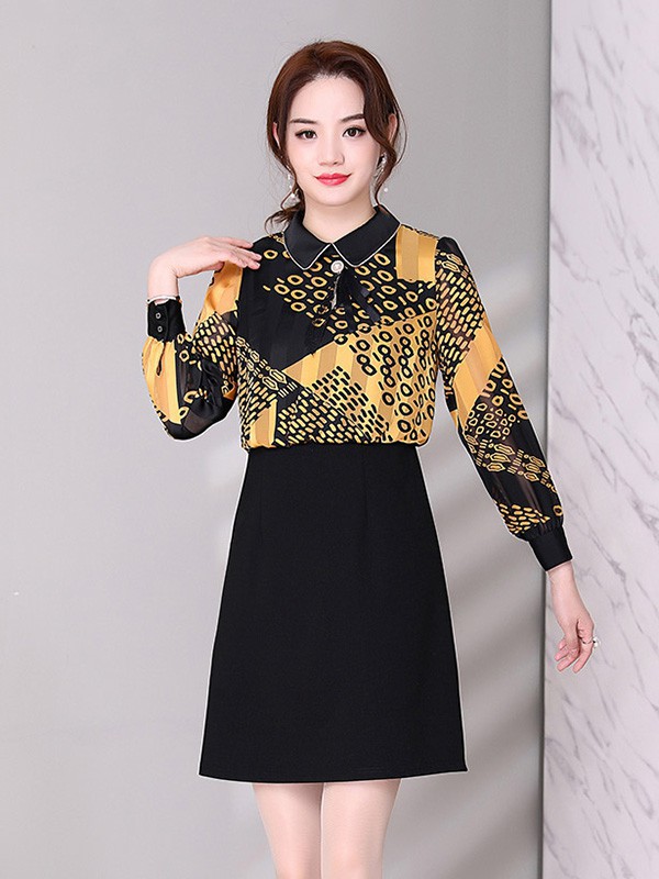 AG娅格女装2022秋冬季黑色短裙