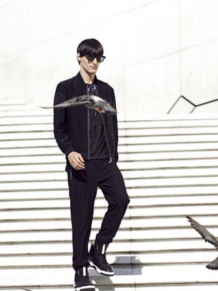 VASTOFVSION2022秋冬季黑色外套