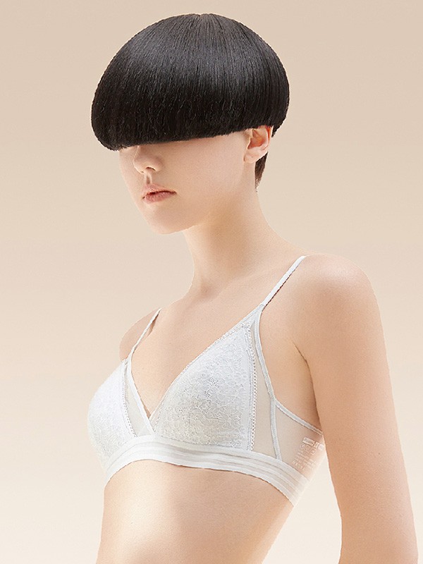 蕉内2022秋冬季白色时尚内衣