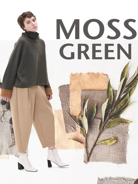 捷西非儿女装2022秋冬季卡其色九分裤