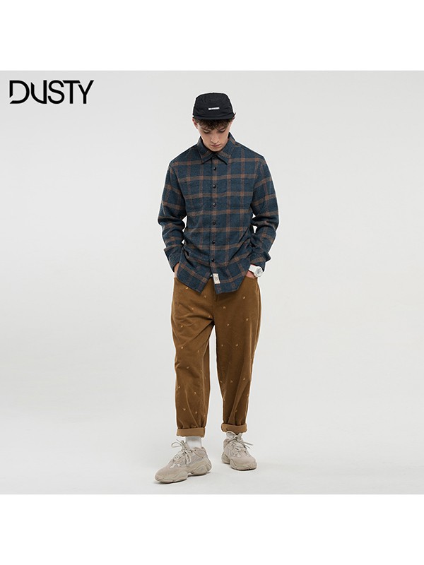 Dusty2022秋冬季蓝色长裙
