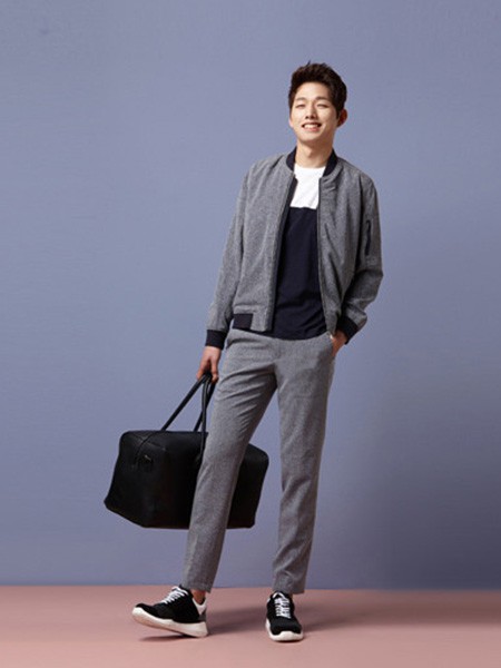 宙斯男装2022秋冬季白色长裙