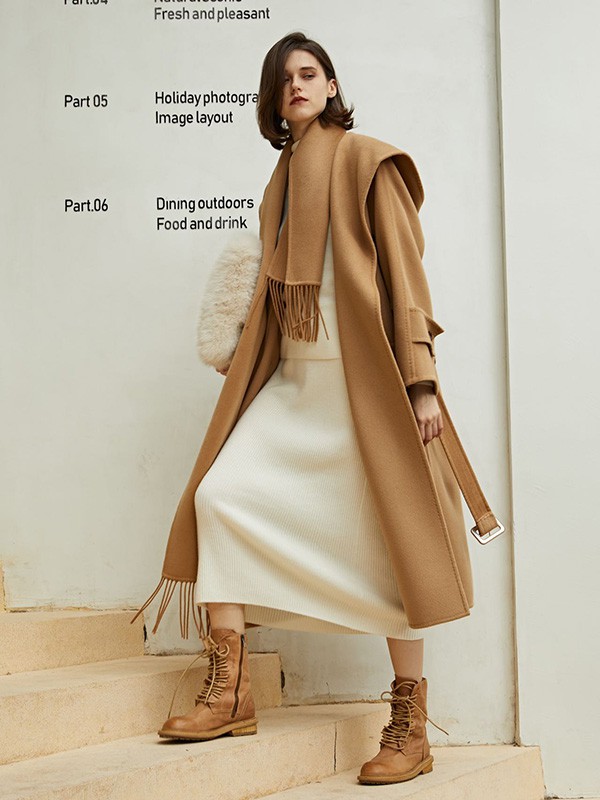 简诣2022秋冬季白色长裙