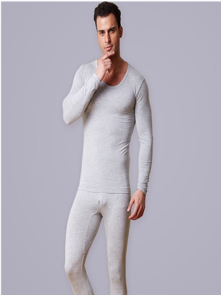 今尚儿2022秋冬季灰色保暖内衣